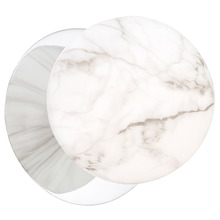 Lassie Marble Opal Glass Cool White LED Outdoor Wall Light